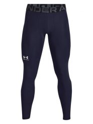 Under Armour Legginsy sportowe w kolorze granatowym rozmiar: M. Niebieskie spodnie sportowe męskie Under Armour, z materiału. Za 117.17 zł.