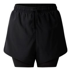 Spodenki Damskie Sprint Up II. Czarne szorty damskie Regatta, bez wzorów, sportowe. Za 138.99 zł.
