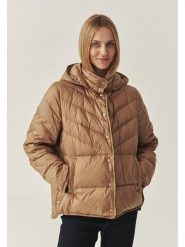 TATUUM Kurtka pikowana w kolorze karmelowym rozmiar: 44. Brązowe kurtki damskie Tatuum, bez wzorów, bez kaptura. Za 339.80 zł.