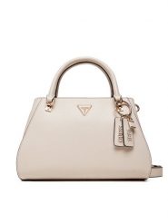 Guess Torebka Noelle II HWZG96 72070 Écru. Torebki klasyczne damskie Guess, z aplikacjami, ze skóry, bez dodatków. Za 449.99 zł.