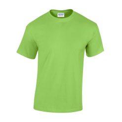 Ciężka Bawełniana Koszulka Unisex Dla Dorosłych. Szare bluzki damskie Gildan, xl, bez wzorów, z bawełny, sportowe, bez kołnierzyka, bez ramiączek. Za 30.99 zł.