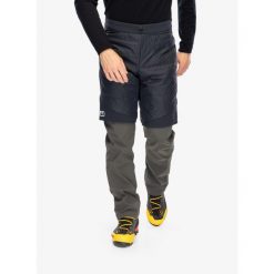 Spodenki ocieplane męskie Ortovox Swisswool Piz Boe Shorts. Szare szorty męskie ORTOVOX, bez kołnierzyka. Za 634.99 zł.
