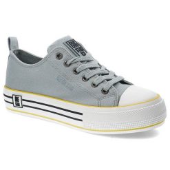 Niebieskie Trampki Big Star Damskie Stylowe Buty. Niebieskie trampki i tenisówki damskie Big Star, bez wzorów. Za 149.00 zł.