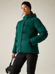 Dare 2b Kurtka pikowana "Entrusted" w kolorze ciemnozielonym rozmiar: 38. Zielone kurtki damskie Dare 2b, bez wzorów, bez kaptura. Za 266.03 zł.