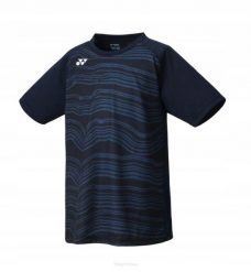 Koszulka tenisowa Yonex Crew Neck Club. Niebieskie topy sportowe damskie YONEX, xs, bez wzorów, z materiału, bez ramiączek. Za 169.00 zł.