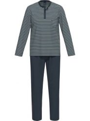 Ammann Piżama w kolorze granatowym rozmiar: 50. Niebieskie piżamy męskie Ammann, bez wzorów, z bawełny, bez ramiączek. Za 148.26 zł.