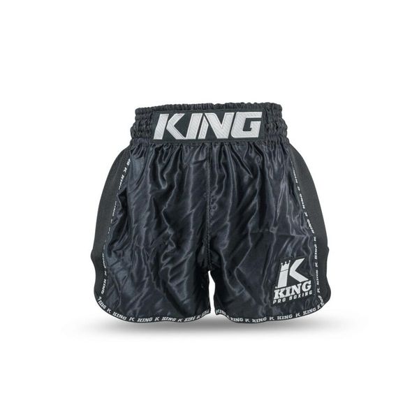 Szorty do boksu tajskiego King Pro Boxing Bangkok 1. Czarne szorty damskie KING PRO BOXING, bez wzorów, sportowe. Za 223.00 zł.