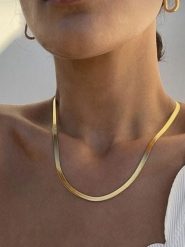 Heliophilia Pozłacany naszyjnik - dł. 60 cm rozmiar: onesize. Żółte naszyjniki damskie Heliophilia, pozłacane. Za 101.94 zł.