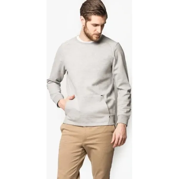 Confront Bluza Lima , szary, rozmiar XXL. Szare bluzy bez kaptura męskie Confront, m, z bawełny. W wyprzedaży za 69.99 zł.