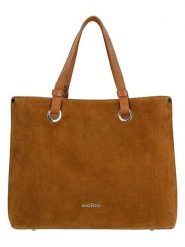 Wojas Skórzana torebka w kolorze jasnobrązowym - 34 x 28 x 12,5 cm rozmiar: onesize. Brązowe torebki klasyczne damskie Wojas, bez wzorów, z materiału, bez dodatków. Za 418.26 zł.