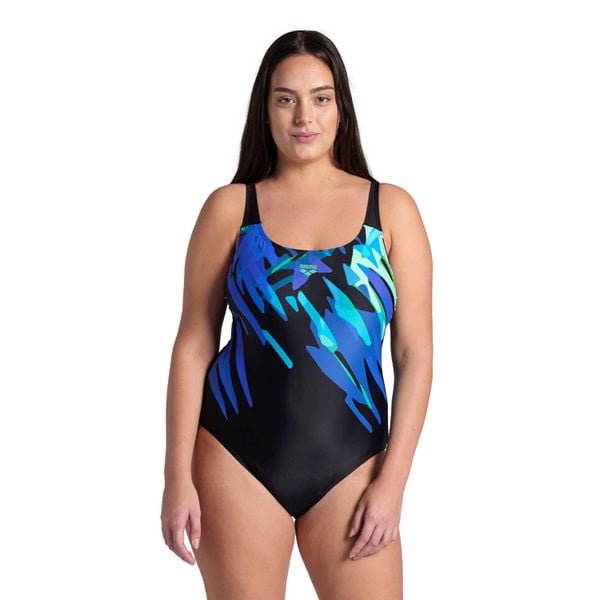 Strój kąpielowy jednoczęściowy kostium na basen plażę Arena Talea. Czarne stroje jednoczęściowe damskie Arena, xl, bez wzorów. Za 169.99 zł.