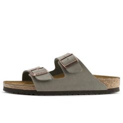Birkenstock Arizona Kapcie Szare Dorosłych. Szare kapcie damskie Birkenstock. Za 379.00 zł.