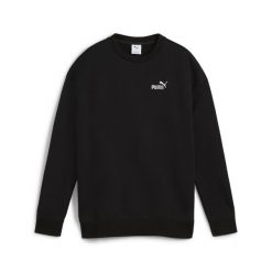Damska luźna bluza z okrągłym dekoltem i małym logo No.1 ESS PUMA Black. Czarne bluzy bez kaptura damskie Puma, l. W wyprzedaży za 144.00 zł.
