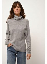 Just Cashmere Kaszmirowy golf "Blantyre" w kolorze szarym rozmiar: S. Szare golfy damskie Just Cashmere, s, bez wzorów, z kaszmiru, bez ramiączek. Za 294.28 zł.