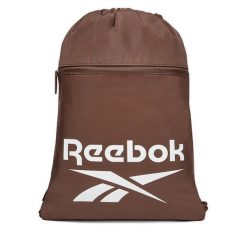 Plecak Reebok. Brązowe plecaki damskie Reebok, bez wzorów, sportowe. Za 59.99 zł.