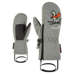 Rękawiczki dziecięce Ziener Le Zoo Minis. Zielone rękawiczki dziecięce Ziener, bez ramiączek. Za 125.99 zł.
