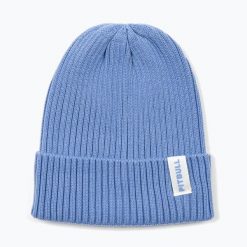 Czapka zimowa Pitbull Beanie Pitbull Acacia. Niebieskie czapki męskie PITBULL, na zimę, bez wzorów, z dzianiny, sportowe. Za 62.99 zł.
