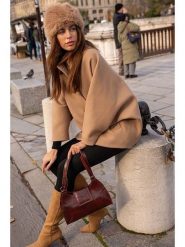 Maison héritage PARIS Skórzana torebka "Alina" w kolorze brązowym - 32 x 19 x 9 cm rozmiar: onesize. Brązowe torebki klasyczne damskie maison héritage PARIS, bez wzorów, z materiału, bez dodatków. Za 282.99 zł.