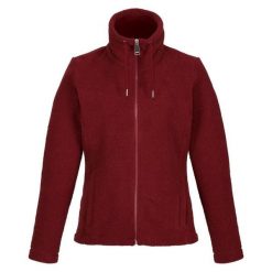 Bluza Polarowa Damska Puszysta Pełen Suwak Kizmitt. Czerwone bluzy bez kaptura damskie Regatta, l, z polaru. Za 81.99 zł.