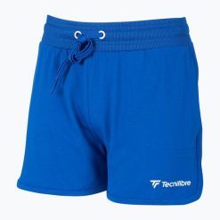 Spodenki tenisowe damskie Tecnifibre 23LASH. Niebieskie szorty damskie TECNIFIBRE, bez wzorów, sportowe. Za 129.99 zł.