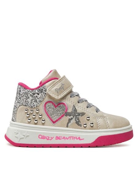 Primigi Sneakersy 6972411 Złoty. Żółte buty sportowe dziewczęce Primigi, bez wzorów, ze skóry, bez zapięcia. Za 179.99 zł.