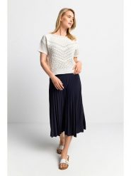 Rich & Royal Sweter w kolorze kremowym rozmiar: L. Brązowe swetry klasyczne damskie Rich & Royal, l, z bawełny, bez kołnierzyka. Za 202.03 zł.
