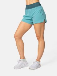 KARI TRAA Szorty sportowe "Ava" w kolorze turkusowym rozmiar: L. Niebieskie spodenki sportowe damskie Kari Traa, l, outdoorowe. Za 108.99 zł.