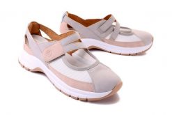 RIEKER REMONTE D0G08-40 grey combination, półbuty damskie. Szare półbuty damskie Rieker Remonte, bez wzorów, bez obcasa. Za 303.92 zł.