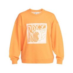 Bluza turystyczna damska Roxy Take Your Place. Brązowe bluzy bez kaptura damskie Roxy, z bawełny. Za 161.70 zł.