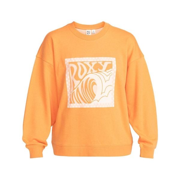 Bluza turystyczna damska Roxy Take Your Place. Brązowe bluzy bez kaptura damskie Roxy, z bawełny. Za 161.70 zł.