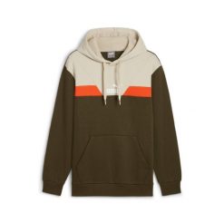 Bluza z kapturem Puma Power Colorblock. Czarne bluzy z kapturem męskie Puma, na jesień, s, z materiału. Za 245.50 zł.