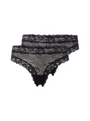 SKINY Stringi w zestawie 2 sztuk Kobiety czarny, 38. Czarne stringi damskie Skiny, bez wzorów. Za 129.95 zł.