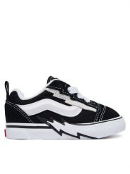 Vans Tenisówki Knu Skool Elastic Lace Bo VN000YZYBA21 Czarny. Czarne buty sportowe chłopięce Vans, bez wzorów, z materiału, bez zapięcia. Za 239.99 zł.