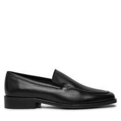 Lordsy Calvin Klein. Czarne mokasyny damskie CALVIN KLEIN. Za 349.99 zł.