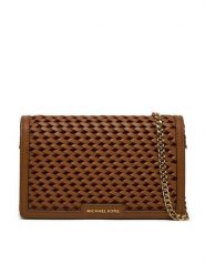 MICHAEL Michael Kors Torebka 32T4GJ6C8L Brązowy. Brązowe torebki klasyczne damskie MICHAEL Michael Kors, bez wzorów, ze skóry, wizytowe, bez kołnierzyka, bez ramiączek. Za 759.99 zł.