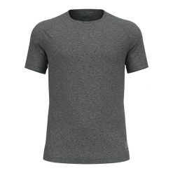 Koszulka do biegania męska Odlo T-shirt crew neck ACTIVE 365. Szare t-shirty męskie Odlo, m, bez ramiączek, do biegania. Za 199.99 zł.