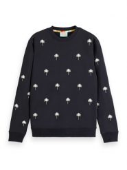 Scotch & Soda Bluza w kolorze czarnym rozmiar: XXL. Czarne bluzy bez kaptura męskie Scotch & Soda, xxl. Za 145.26 zł.