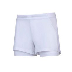 Spodenki tenisowe juniorskie Babolat Exercise Short. Białe szorty damskie BABOLAT, bez wzorów, z poliesteru. Za 89.00 zł.