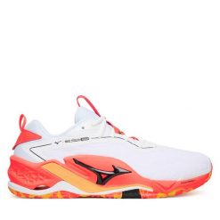 Buty halowe Mizuno. Brązowe buty sportowe na co dzień męskie Mizuno, bez zapięcia, mizuno wave. Za 529.99 zł.