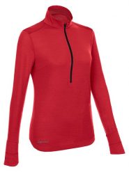 LaMunt Koszulka funkcyjna "Alexandra" w kolorze czerwonym rozmiar: 42. Czerwone bluzki sportowe damskie LaMunt, z materiału, bez kołnierzyka, bez ramiączek. Za 260.99 zł.