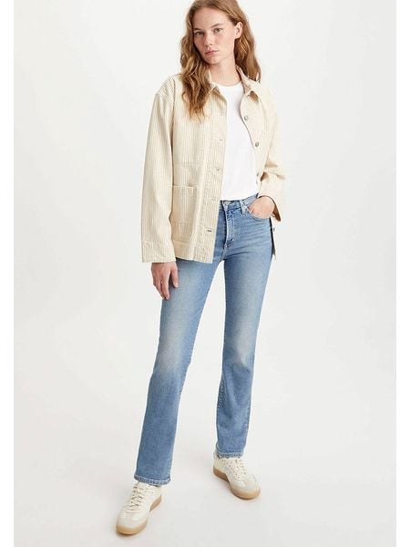Levi's Dżinsy "724" - Regular fit - w kolorze błękitnym rozmiar: W32/L30. Niebieskie jeansy damskie Levi's, z podwyższonym stanem. Za 169.95 zł.