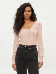 ONLY Sweter Meddi 15311544 Różowy Regular Fit. Czerwone swetry klasyczne damskie Only, xl, z syntetyku, bez kołnierzyka. Za 89.99 zł.