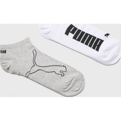 Puma - Skarpety (2 pack). Białe skarpetki męskie Puma, bez wzorów, z bawełny. Za 29.90 zł.