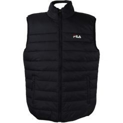 Kamizelka turystyczna męska Fila Berglicht Vest. Czarne kamizelki męskie Fila, m, z poliesteru. Za 199.99 zł.