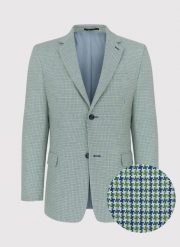 PAKO LORENTE – Marynarka męska P22SP-3X-005-Z-S. Zielone marynarki męskie Pako Lorente, bez wzorów, ze lnu. Za 299.99 zł.