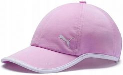 Czapka damska Puma Duo Cell Pro. Czerwone czapki z daszkiem damskie Puma, bez wzorów, z materiału. Za 94.90 zł.