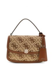 Guess Torebka 182665 Brązowy. Brązowe listonoszki damskie Guess, z aplikacjami, bez dodatków. Za 584.99 zł.