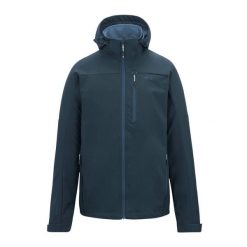 Męska Wodoodporna Kurtka Soft Shell Arana. Niebieskie kurtki męskie Regatta, m, bez wzorów, sportowe, bez kaptura. Za 289.99 zł.