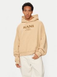 Karl Kani Bluza Retro Sprayed 60210109 Beżowy Regular Fit. Brązowe bluzy bez kaptura męskie Karl Kani, m, z bawełny. Za 269.99 zł.