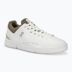 Buty męskie On The Roger Advantage. Białe buty sportowe na co dzień męskie On, z materiału, bez zapięcia, trekkingowe. Za 529.99 zł.